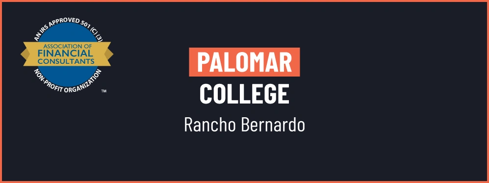 tax & retirement class at palomar college rancho bernardo